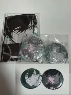 ブルロ展　糸師凛　缶バッジ　硬質ケース＆ブロマイドセット