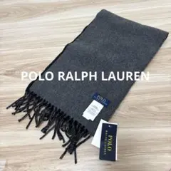 ▪️POLO RALPH LAUREN ウール　マフラー　新品未使用タグ付き