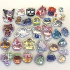139 ボンボンドロップシール　立体シール　フレークシール　キャラクター