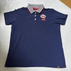 New Balance Golf ポロシャツ ネイビー サイズ2のサムネイル