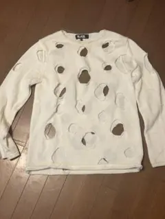 black comme des garcons ニットのサムネイル