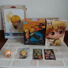 鬼滅の刃 我妻善逸 フィギュアなど7点