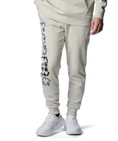 【新品】UNDERARMOUR ライバルフリース スタンプト ジョガーパンツ L