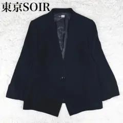 SOIR BENIR 東京ソワール ジャケット 大きいサイズ17 フォーマル 黒