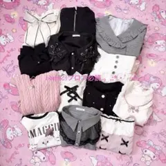 地雷量産型13点セットmajoretty♡rienda♡INGNI♡Amavelのサムネイル