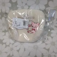 コリラックマ　メゾンドフルール　ボアポーチ　アイボリー