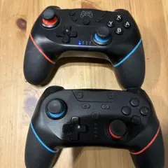 ワイヤレスコントローラー 黒/青/赤 500mAh