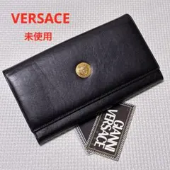 未使用VERSACEヴェルサーチ　長財布　ブラック　黒　メデューサのサムネイル