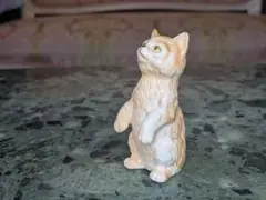 陶器 廃盤希少！そこにいるの？　猫　ダンバリーミント　キャット 10