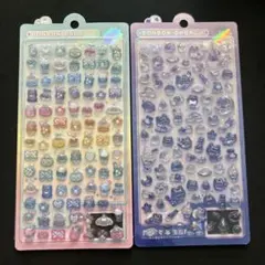 正規品　ボンボンドロップシール　ミニ よるねこボンボン＆ミニ めろめろボンボン