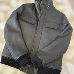 希少 LL★ UNION STATION by メンズ・ビギ 羊革 ライダース 2025年最新】UNION STATION メンズ レザージャケット・ライダースの