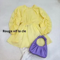 Rouge vif la cle ルージュヴィフ コーマローンブラウス 黄色のサムネイル