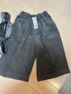 未使用　プティマイン　コーデュロイパンツ 100cm ブラウン