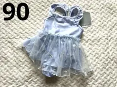 新品タグ付き ベビーチュール水着 新品タグ付き90cm