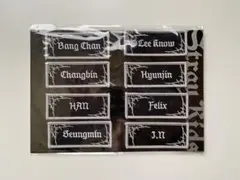 StrayKids dominATE アプグレ特典 ワッペンセット