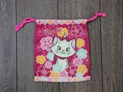 ディズニー マリーちゃん 巾着袋【おしゃれキャット】