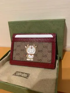 Doraemon x Gucci★限定牛えもん 長財布 GUCCI グッチ 財布 レディース ブランド ドラえもん 長財布 PVC