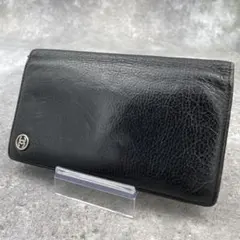 CHANEL　シャネル　黒　長財布　ブラック　レザー　ココボタン