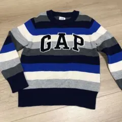 ☆美品☆ GAP キッズ　ボーダーセーター　Sサイズ　120㎝