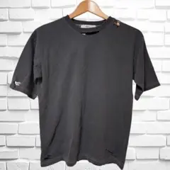 新品 A.I.C. ダメージ加工 半袖 Tシャツ チャコールグレー レディースのサムネイル