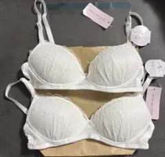 olive des olive 白 ブラジャー 2点セット 新品未使用 タグ付き