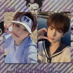 ＆TEAM ハルア 青嵐 ソロジャケ トレカ2枚