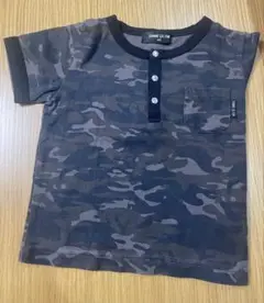 コムサイズム　迷彩Tシャツ　80 ベビー