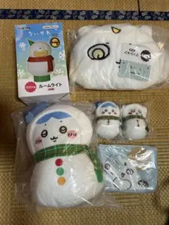 雪だるま ぬいぐるみ セット ルームライト付き
