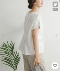 新品タグ付◇ OFF WHITE DOORS リネン2WAYブラウス - メルカリ