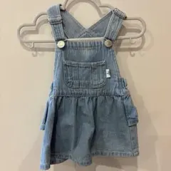 【BREEZE】デニムジャンパースカート 70サイズ