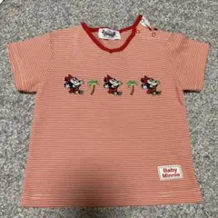 Disney Baby Minnie ボーダー Tシャツ　95のサムネイル