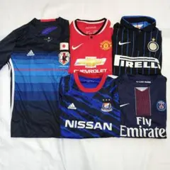 キッズ用　サッカーウエア 5枚まとめ売り　140cm〜L