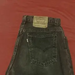 Levi's 15951リラックスフィットテーパードデニム濃グリーンストリートのサムネイル