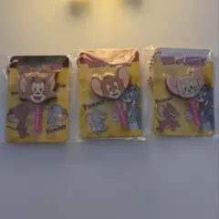 トムとジェリー 棒付きフェイスチャーム キーホルダー タフィー
