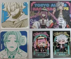 東京エイリアンズ　ハオハオ　コースター　ステッカー　鬼崎　ライカ　ハロルド