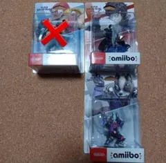 Nintendo amiibo スマブラ ジョーカー、ウルフ