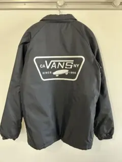 VANS ブラック ナイロンジャケット SMALL