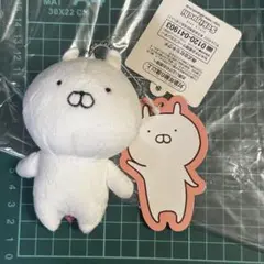 汎用うさぎチョコミントカラー ぬいぐるみストラップ 第2回