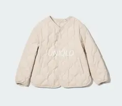 【UNIQLO】 110 ユニクロ ウォームパデッドウォッシャブルジャケット