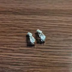 ダイヤモンドカットイヤリング