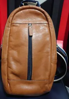 COACH ブラウン ショルダーバッグ ボディバッグ