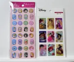 Disney プリンセス ストーンシール 3Dシール　2セット