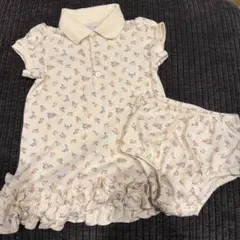 ラルフローレン　花柄ワンピース　80
