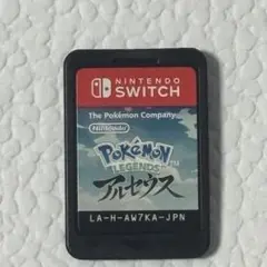 ポケットモンスター　レジェンズアルセウス　ソフトのみ