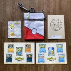 ポケパークカントー　エリートトレーナー　特典セット（サコッシュ、研究ノート等）