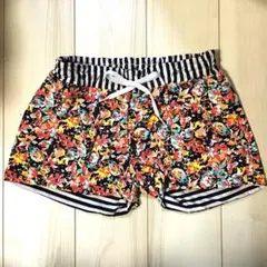 リバーシブル花柄サーフパンツ