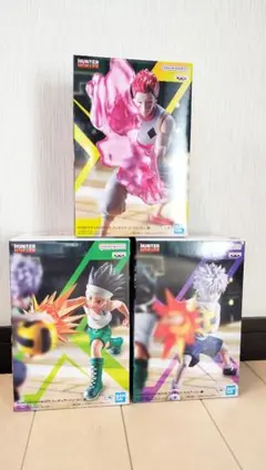 HUNTER×HUNTER G.I.編　ゴン　キルア　ヒソカ　3種セット