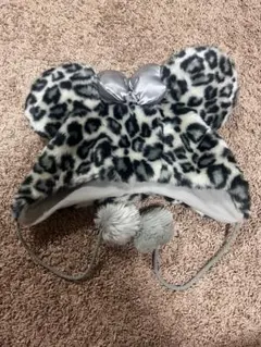 ヒョウ柄ミニーファンキャップ