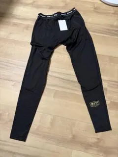 新品ZETT インナー ロングタイツ BP8608 ブラック Lサイズ
