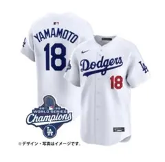 新品ドジャース 山本由伸 18 ゴールドコレクション ユニフォーム L